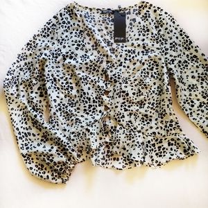 Nwt Leopard long sleeve